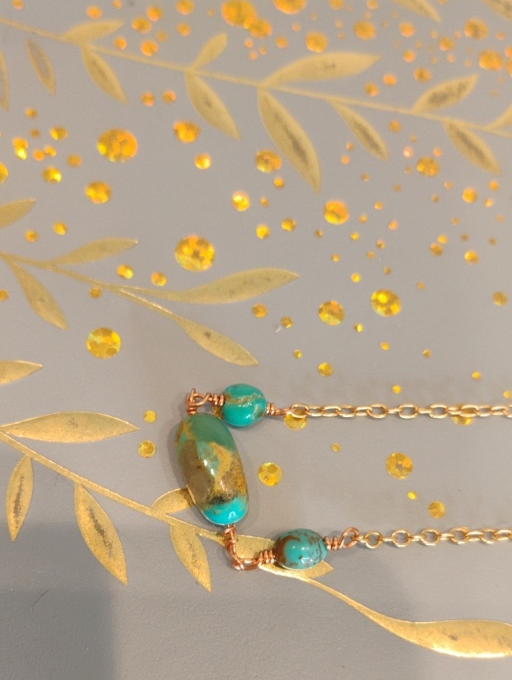 Top Grade Kingman Turquoise Necklace - Picture 11 of 11